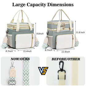 LOKASS lunch bag hidden anti-theft pocket secures valuables discreetly