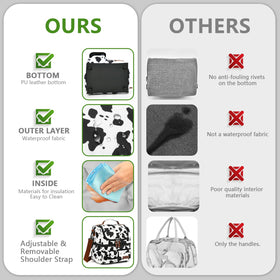 LOKASS removable shoulder strap provides versatile carrying options.