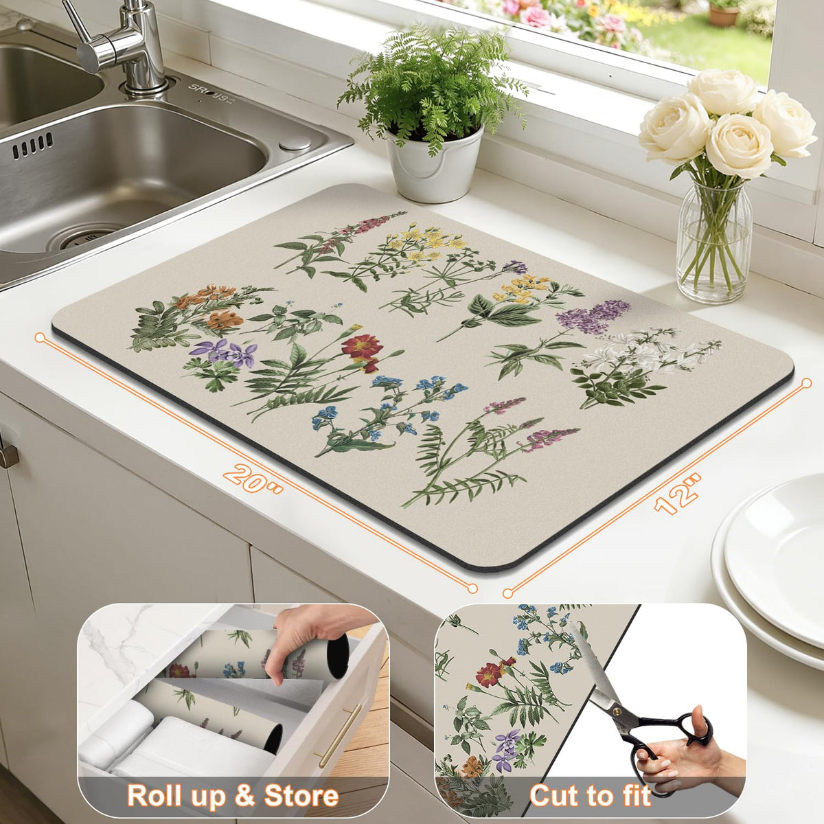 LOKHOM mat uses absorbent nano material to dry quickly