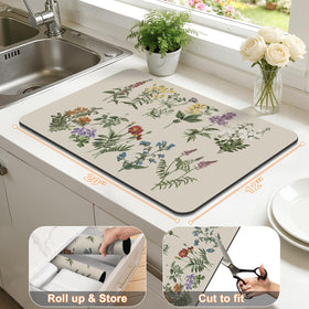 LOKHOM mat uses absorbent nano material to dry quickly