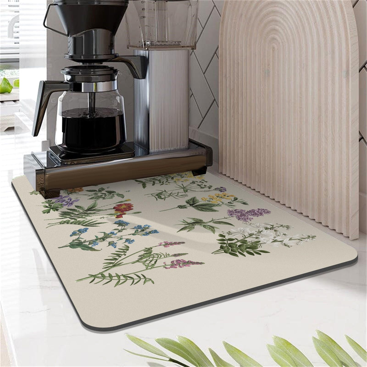 LOKHOM mat is durable with rubber back for wear resistance