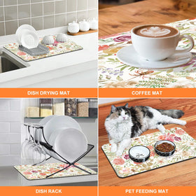 LOKHOM mat is easy to clean with a quick wipe or rinse.