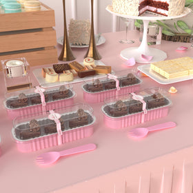 LOKQING mini pans measure 5.8 inches long for precise portions