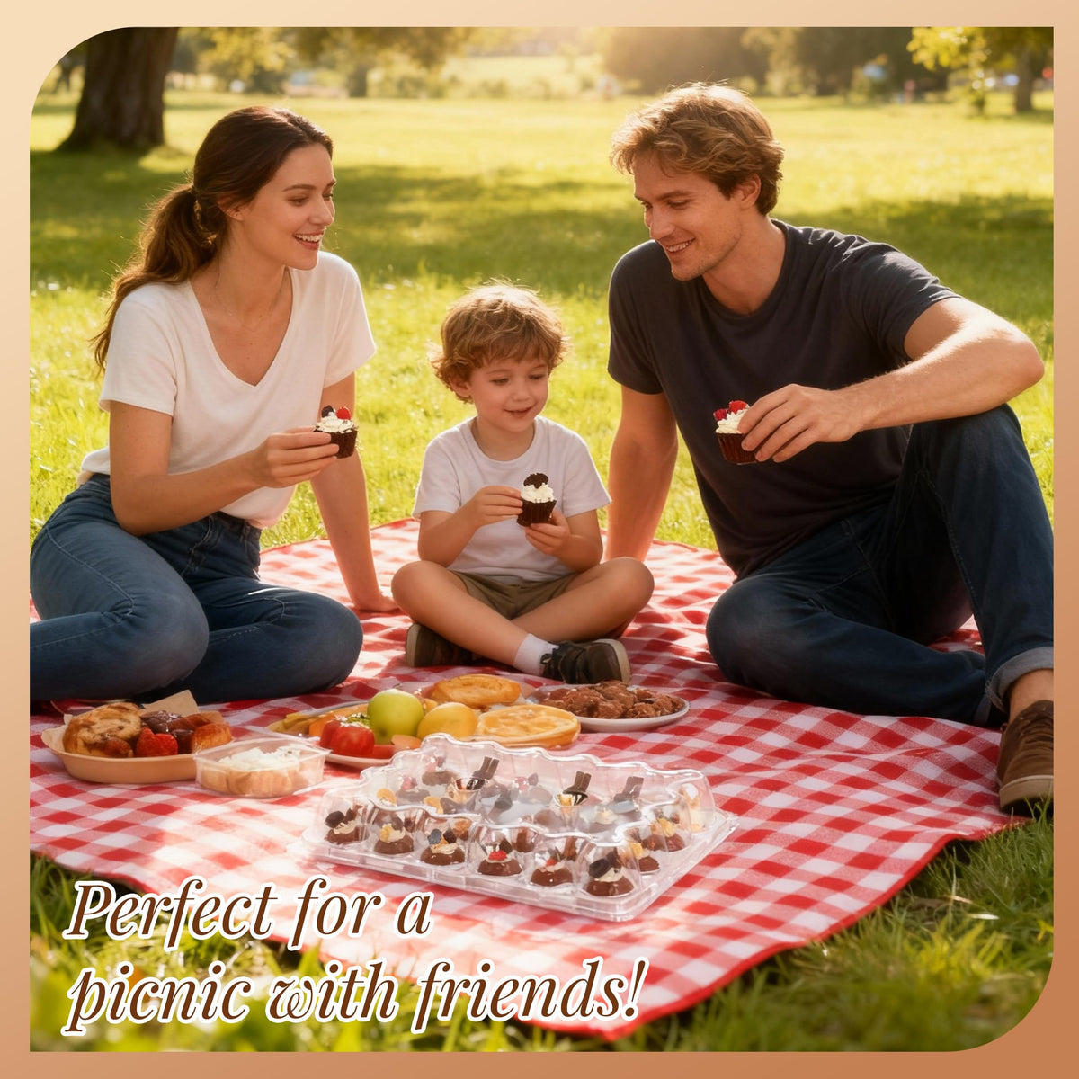 LOKQING party-display container ideal for weddings, cafes, and events