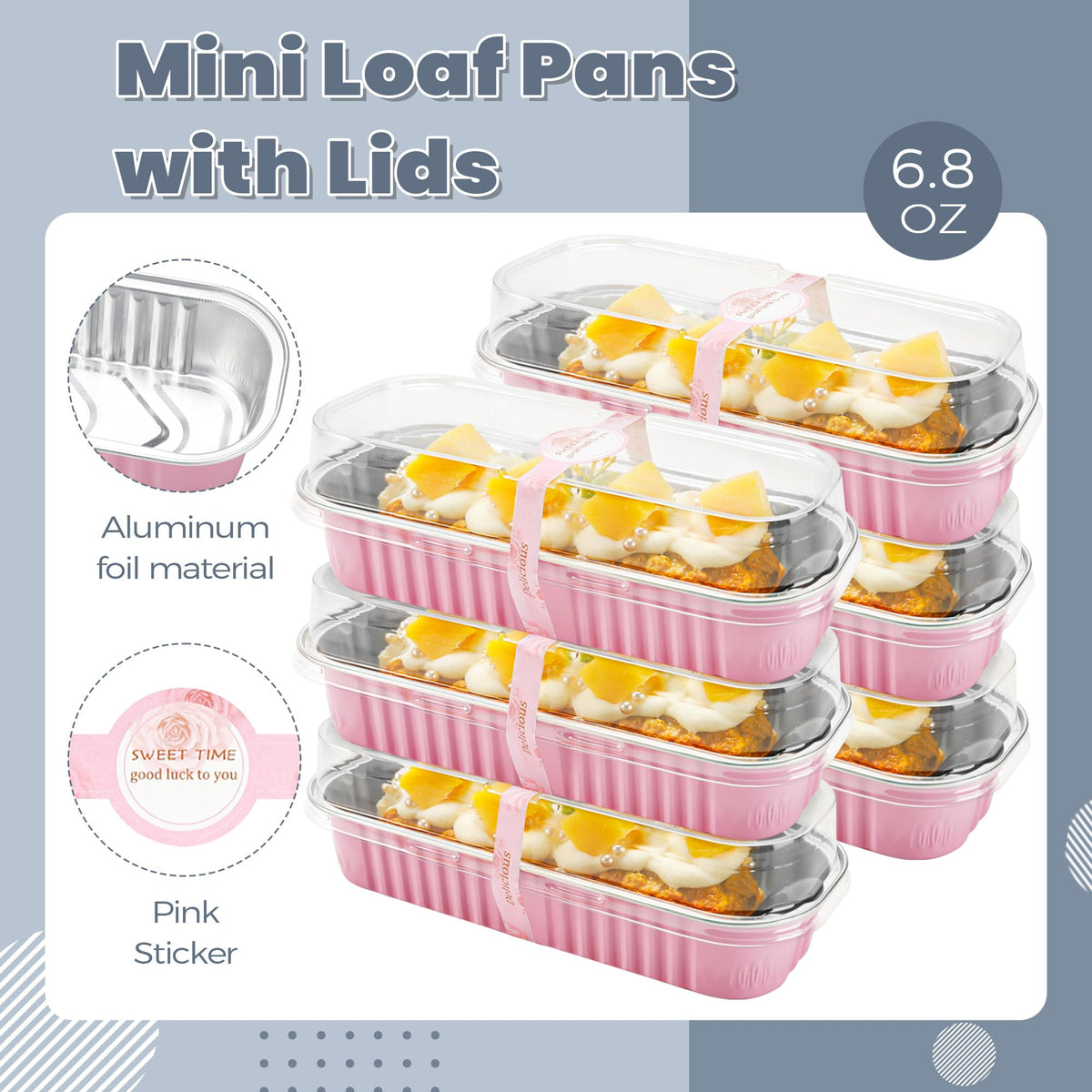 LOKQING pink watch-shaped stickers for labeling and gifting