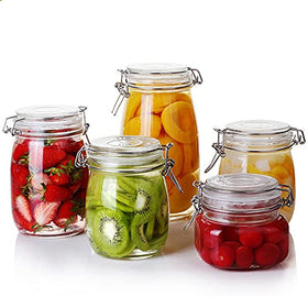 Lokusel 10oz wide mouth jar ideal for easy filling and cleaning