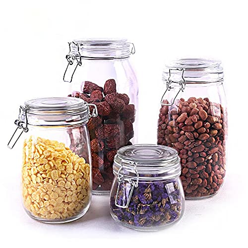Lokusel wide mouth jars for snacks cookies and more