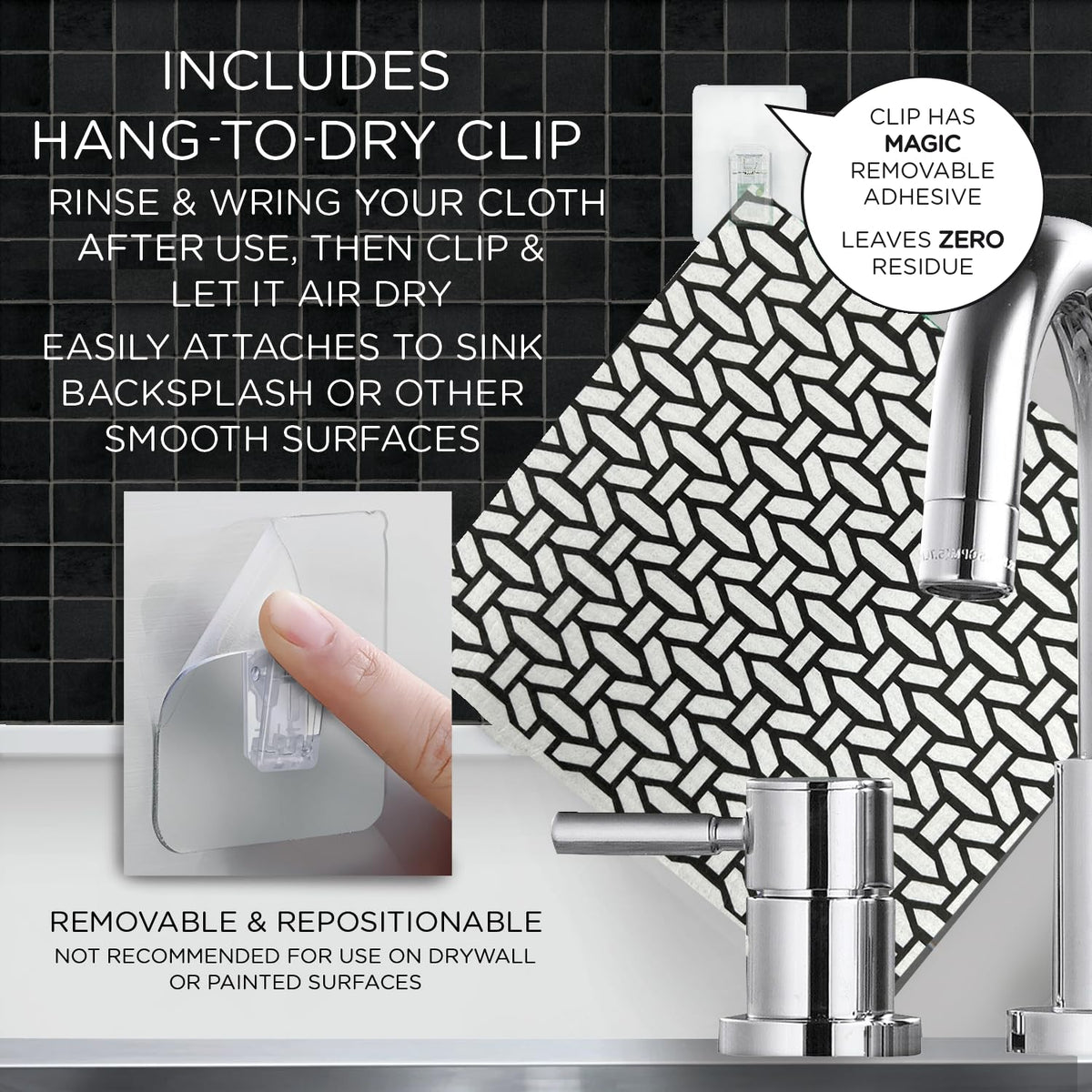 LOLA eco-friendly towels reduce waste by replacing disposable towels