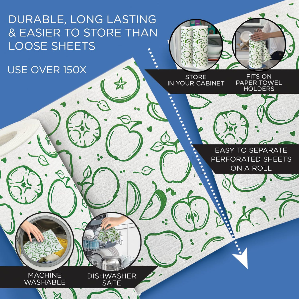 LOLA biodegradable cellulose blend supports sustainable cleaning.