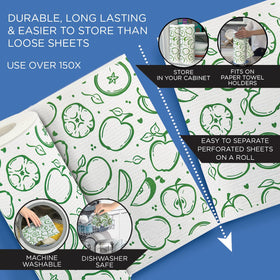 LOLA biodegradable cellulose blend supports sustainable cleaning.