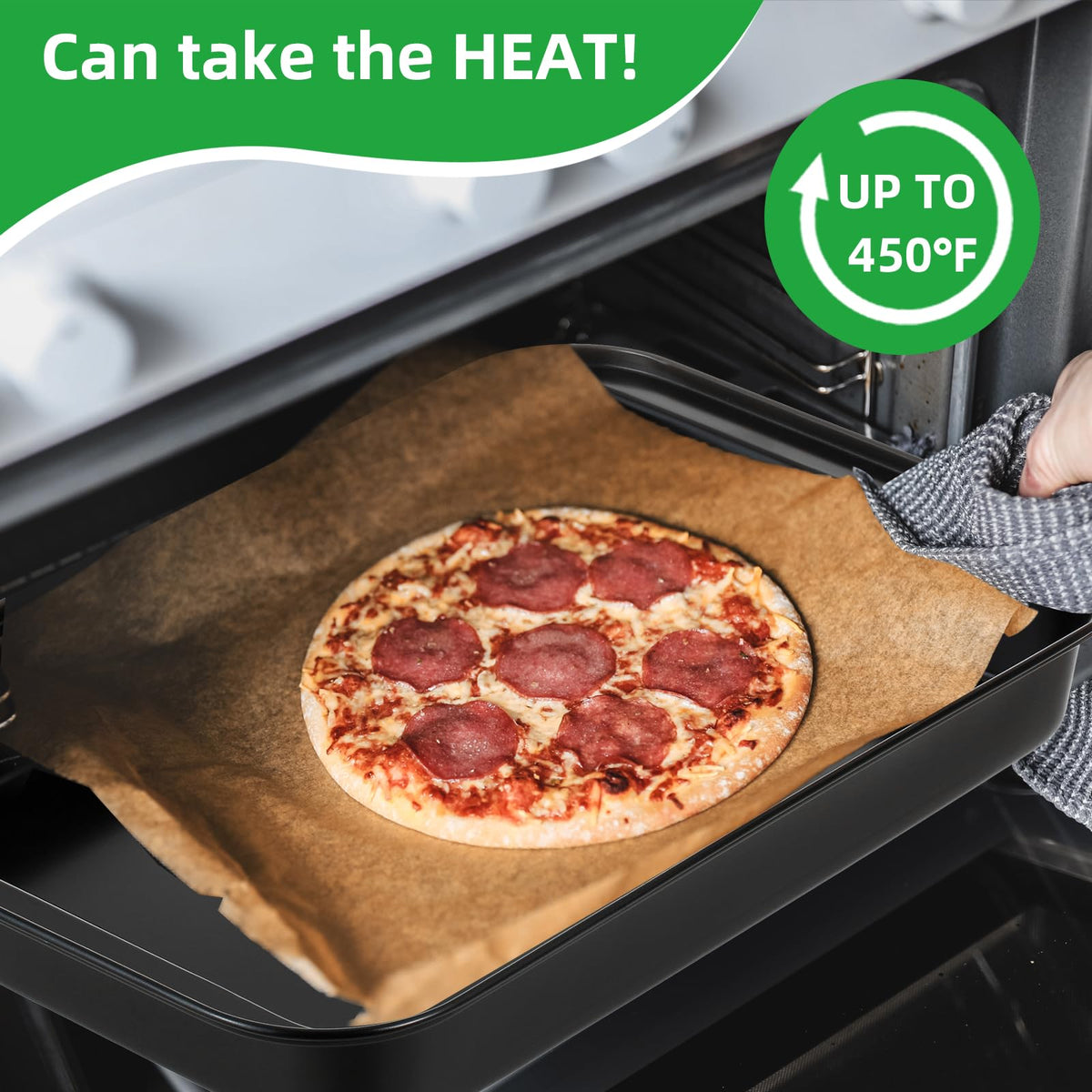 Lollicy medium baking pan perfect for sheet cakes and roasted veggies.