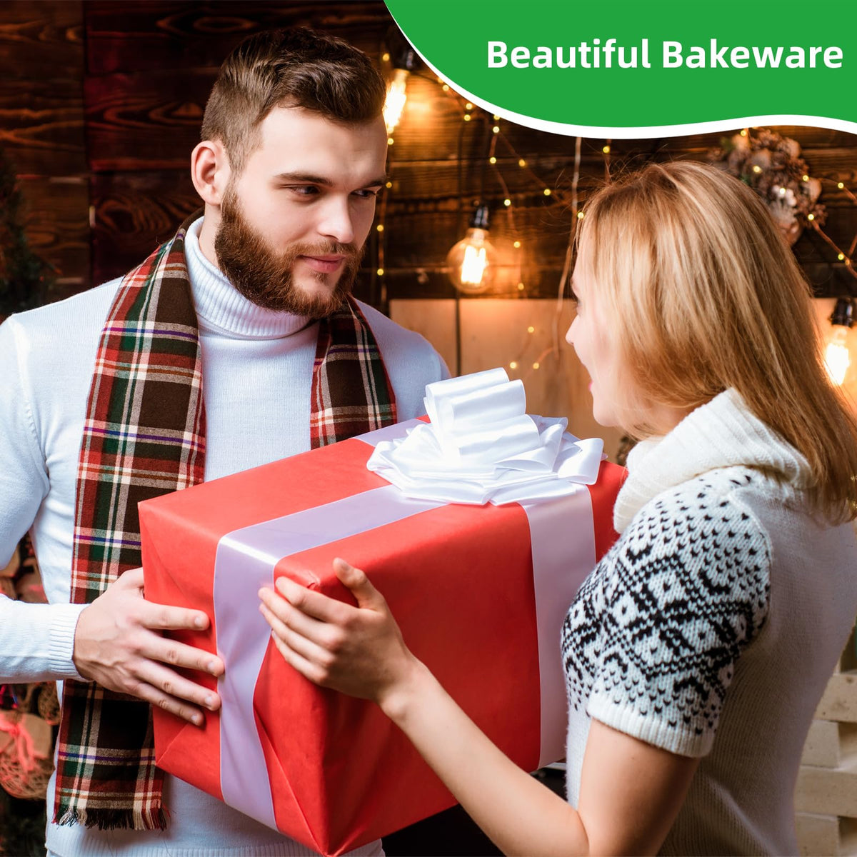 Lollicy oven-safe bakeware to 450°F supports versatile cooking from roasting to baking.