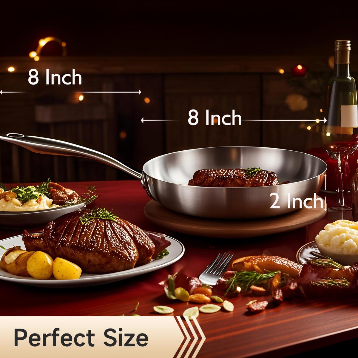 LOLYKITCH dishwasher-safe surface for easy cleanup after cooking.