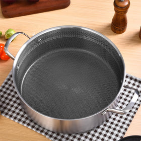 LOLYKITCH full view of pan ready for kitchen prep and sauté