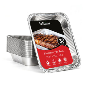 LOLtime aluminum 9x13 foil pan for even heat and reliable baking.