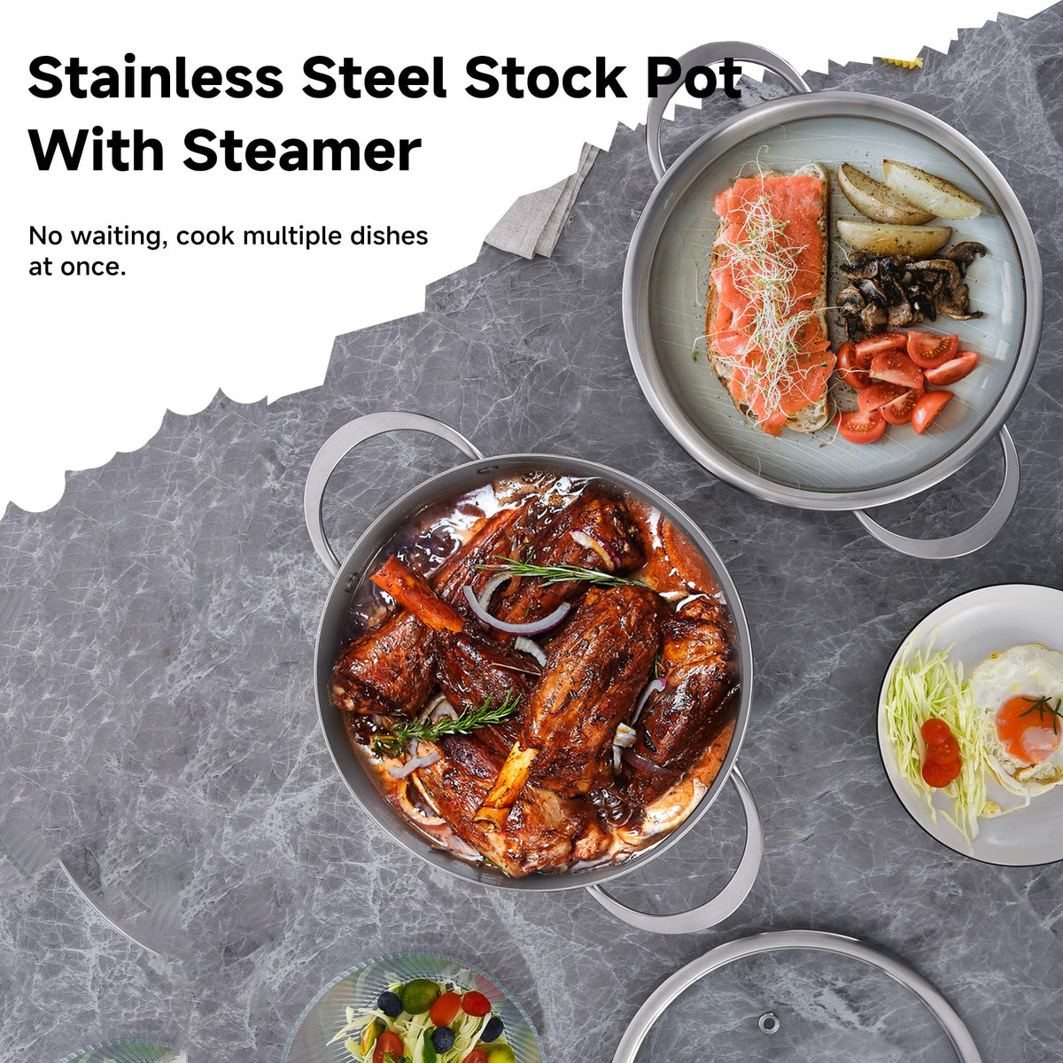 LOLYKITCH riveted handles provide a confident grip during busy weeknight cooking.