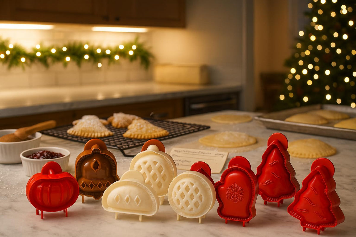 LONEA hand pie maker press enables quick one press pocket pies for holidays