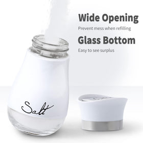 Lonffery holder keeps shakers secure and portable for travel.