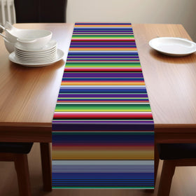 Lonfliness disposable table runner enables quick post-event cleanup.