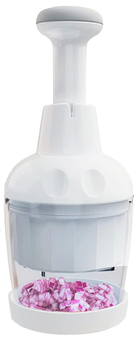 Longmann Pamperεd Chef Food Chopper blade assembly for precise slicing.