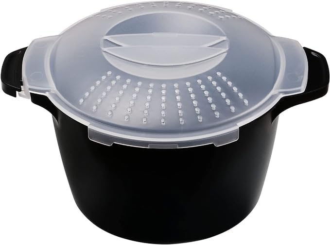 Longmann Pamperεd Chεf large micro cookware 2-quart steamer ready to steam vegetables