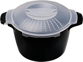 Longmann Pamperεd Chεf large micro cookware 2-quart steamer ready to steam vegetables
