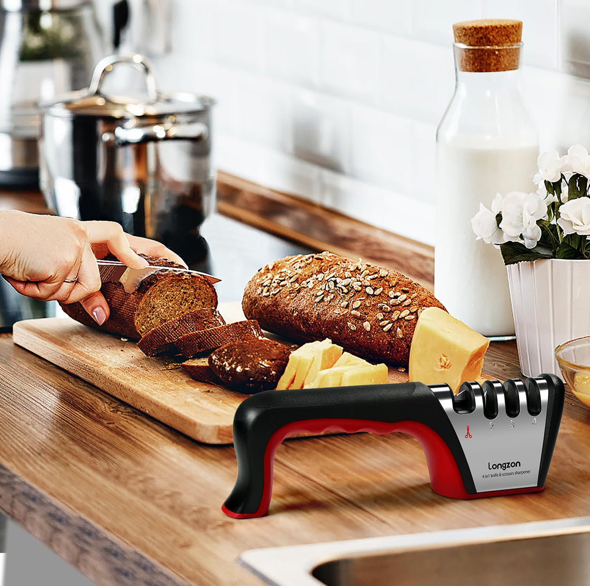 Longzon gift-ready packaging makes a practical kitchen upgrade.