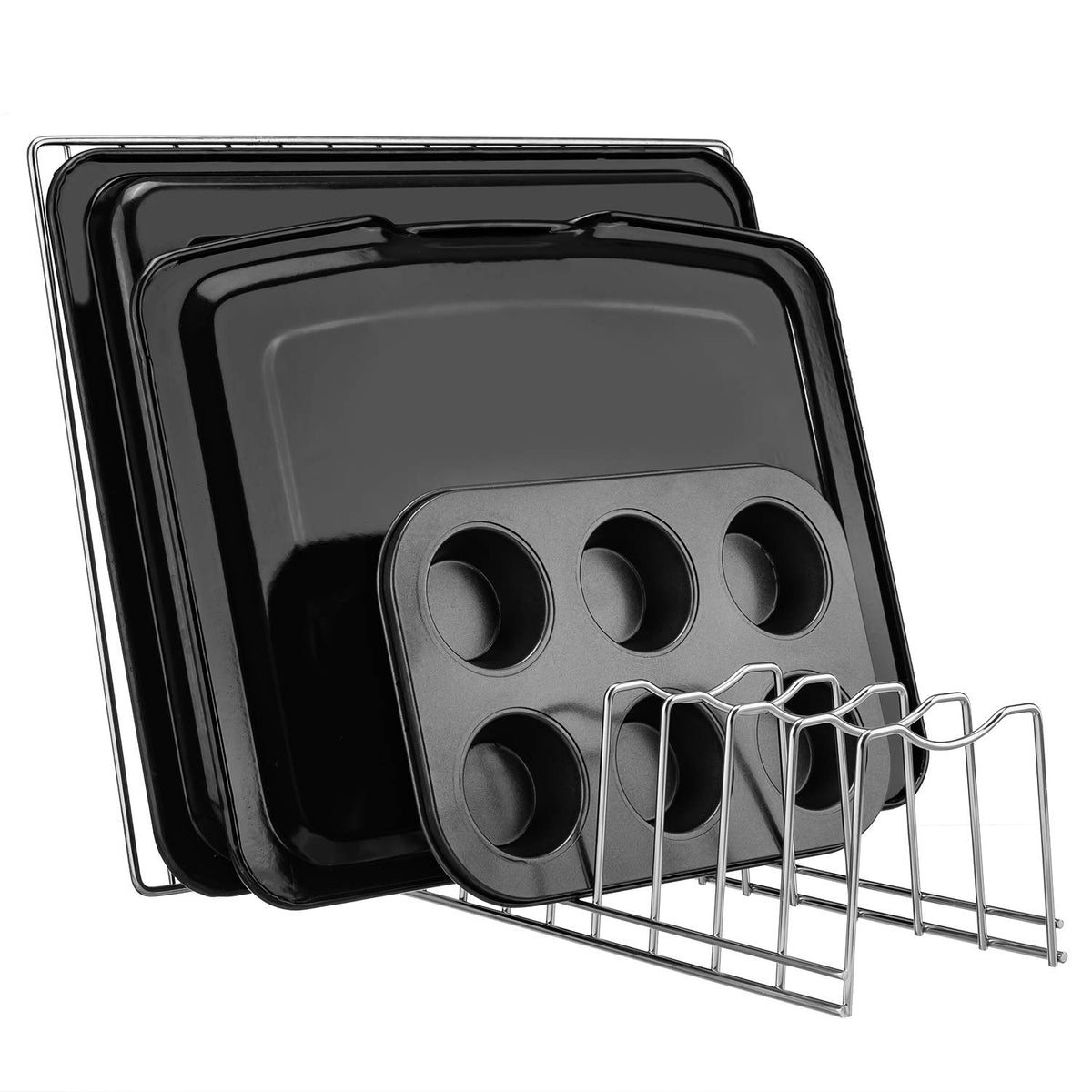 Lonpute stainless steel lid rack highlights durability and rustproof design for busy kitchens