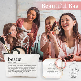 Looca Bestie dried flower card, meaningful message for her