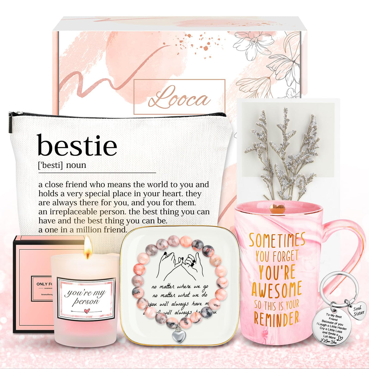 Looca Bestie mug for friends, enhances daily coffee moments