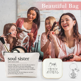 The Looca chic ceramic jewelry tray provides a tidy display for accessories.