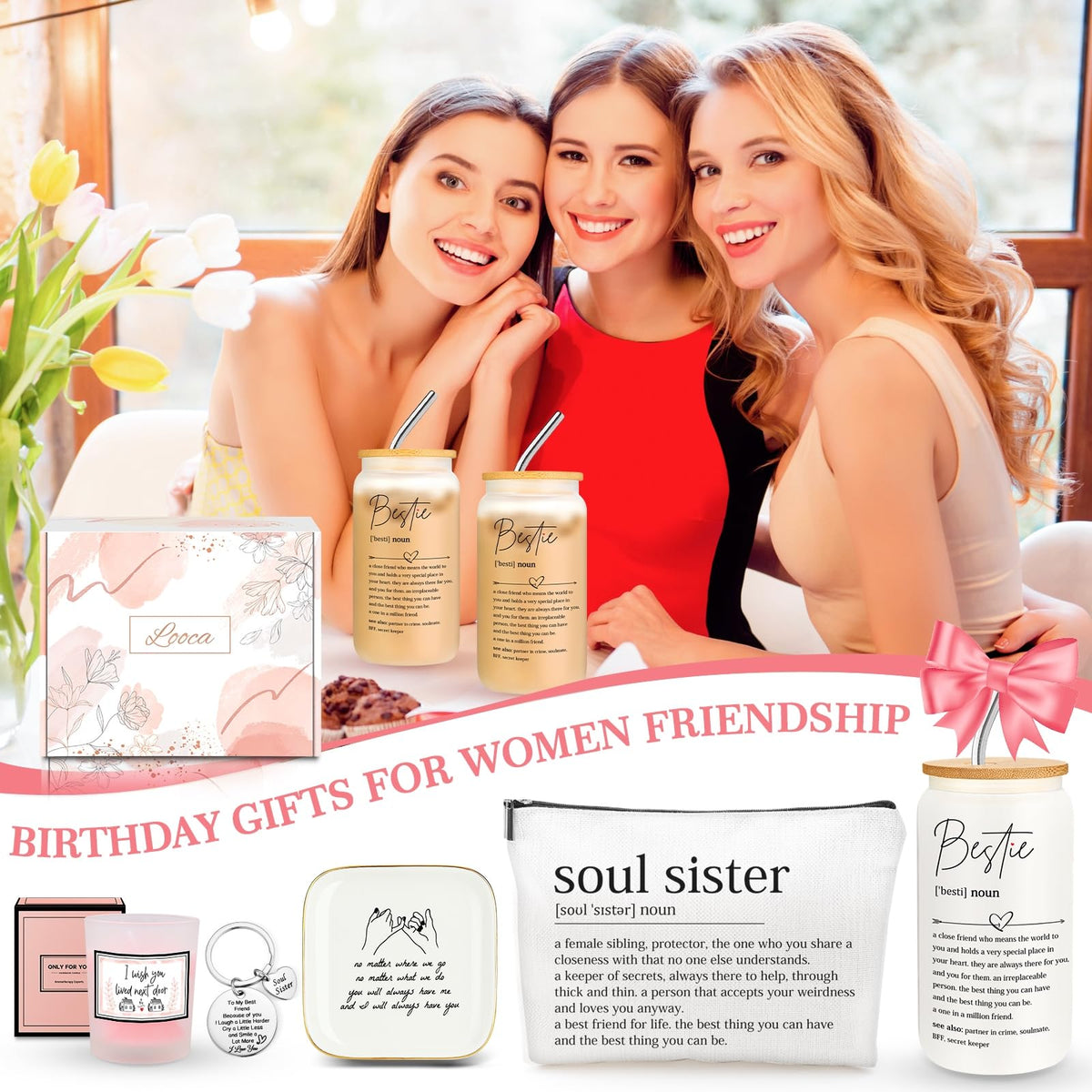 Looca premium gift box packaging protects items during shipping.