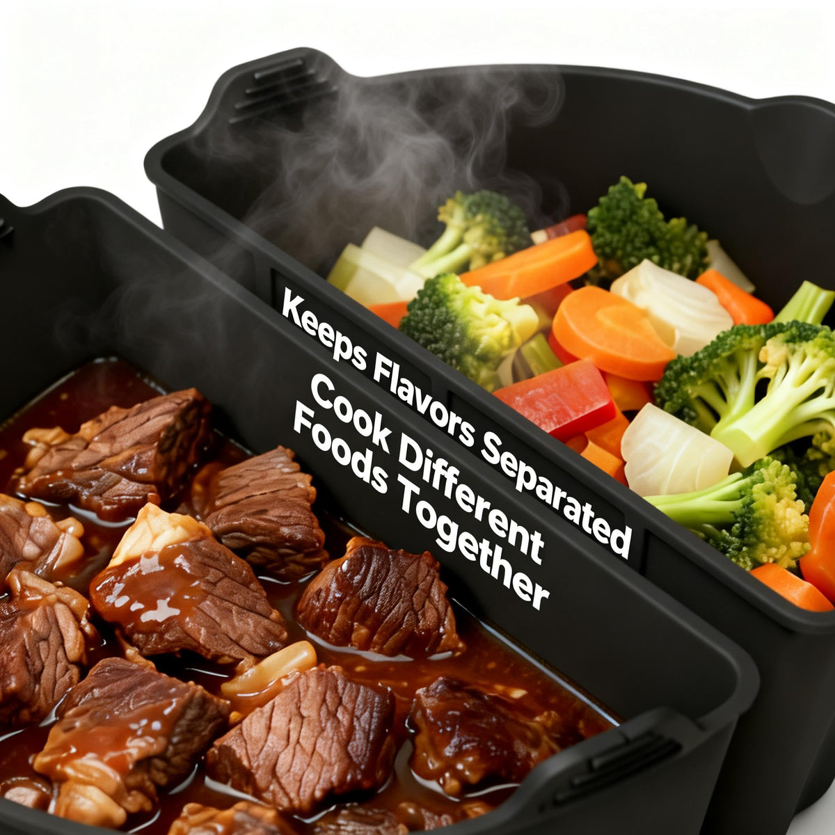 Loodkyoo BPA-free heat-resistant silicone withstands up to 446°F for durability