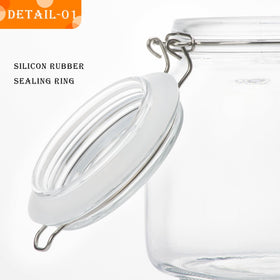 LOOIOOJ labels and chalk marker set for jar content labeling