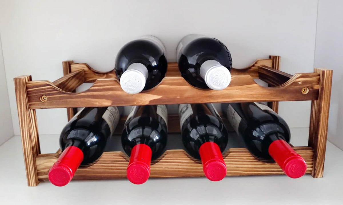 LoongZDD freestanding wine display fits kitchen or dining room with flexible placement.