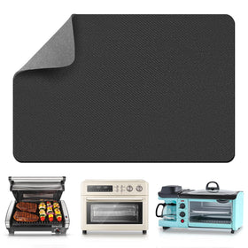 LOPNUR appliance slider with 360° rotation for precise coffee maker placement.