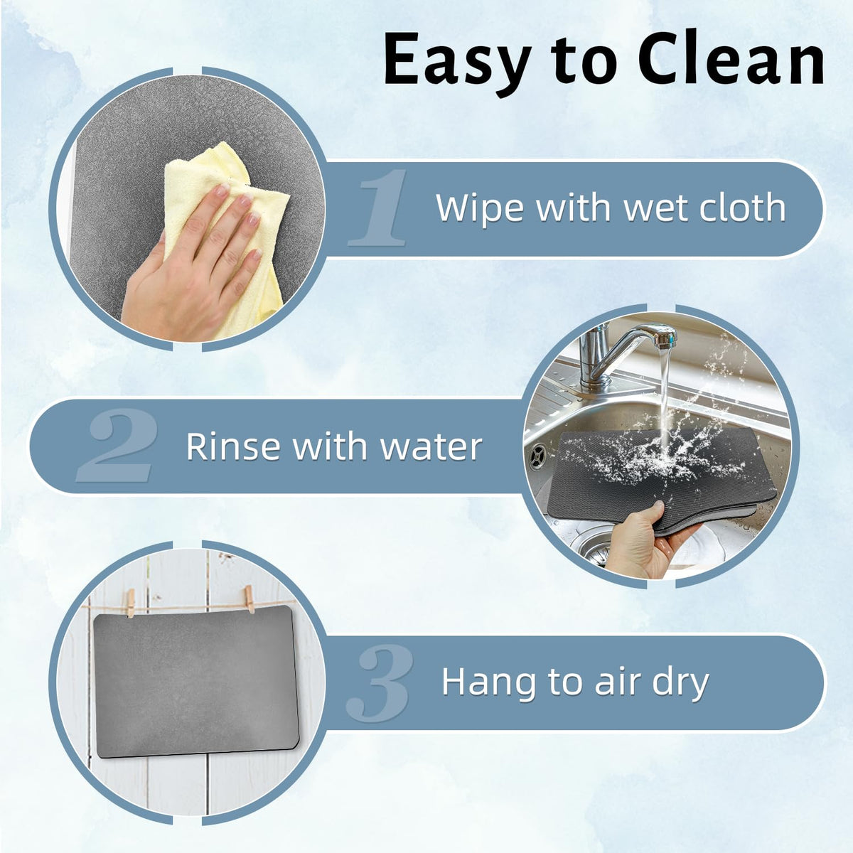 LOPNUR heat‑resistant mat serves as protective surface