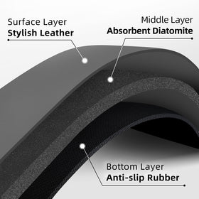 LOPNUR mat is easy to clean and air-dry after use.