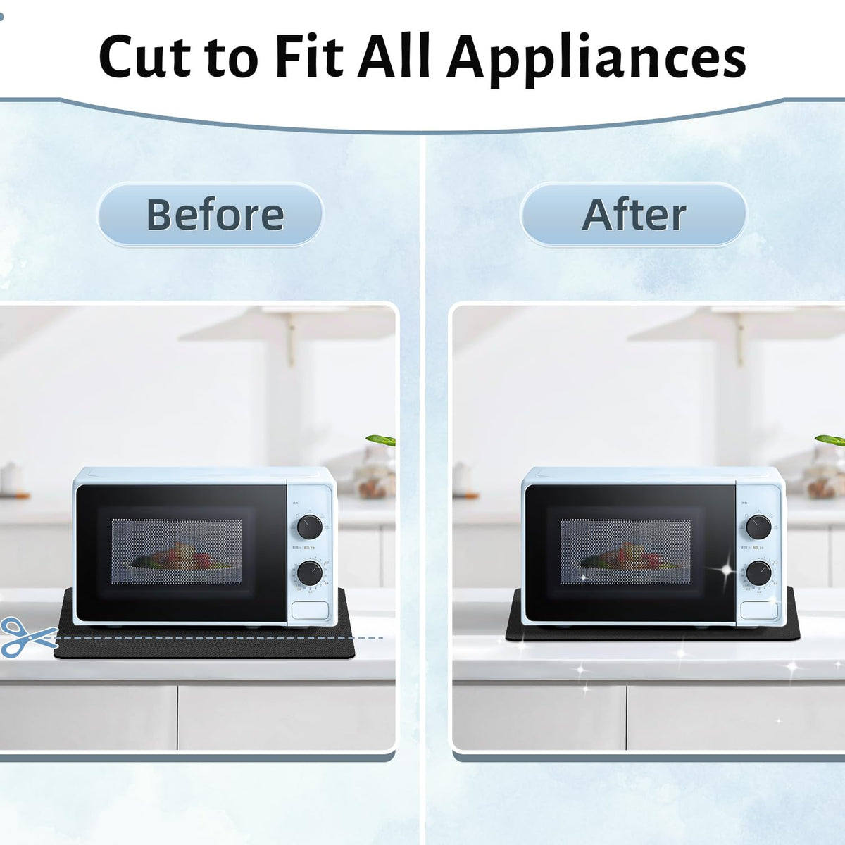 LOPNUR DIY-cuttable fit lets you tailor the base to your blender.