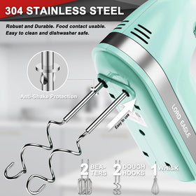 Dough hooks for Lord Eagle mixer, ideal for kneading dough smoothly.