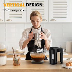 Lord Eagle compact hand mixer ready for everyday kitchen tasks.