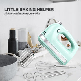Green Lord Eagle mixer adds a compact, vibrant touch to your kitchen.