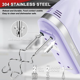 Lord Eagle hand mixer 5 speeds: precise control for recipes
