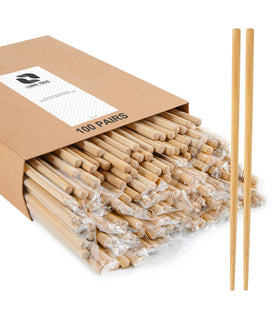 LOROTOCO bamboo chopsticks, individually packed for clean, portable use.