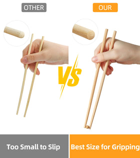 LOROTOCO natural bamboo material, flexible and durable for daily meals.