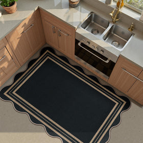 LORWER Easy Jute Charcoal-Black Shade complements modern entryways.