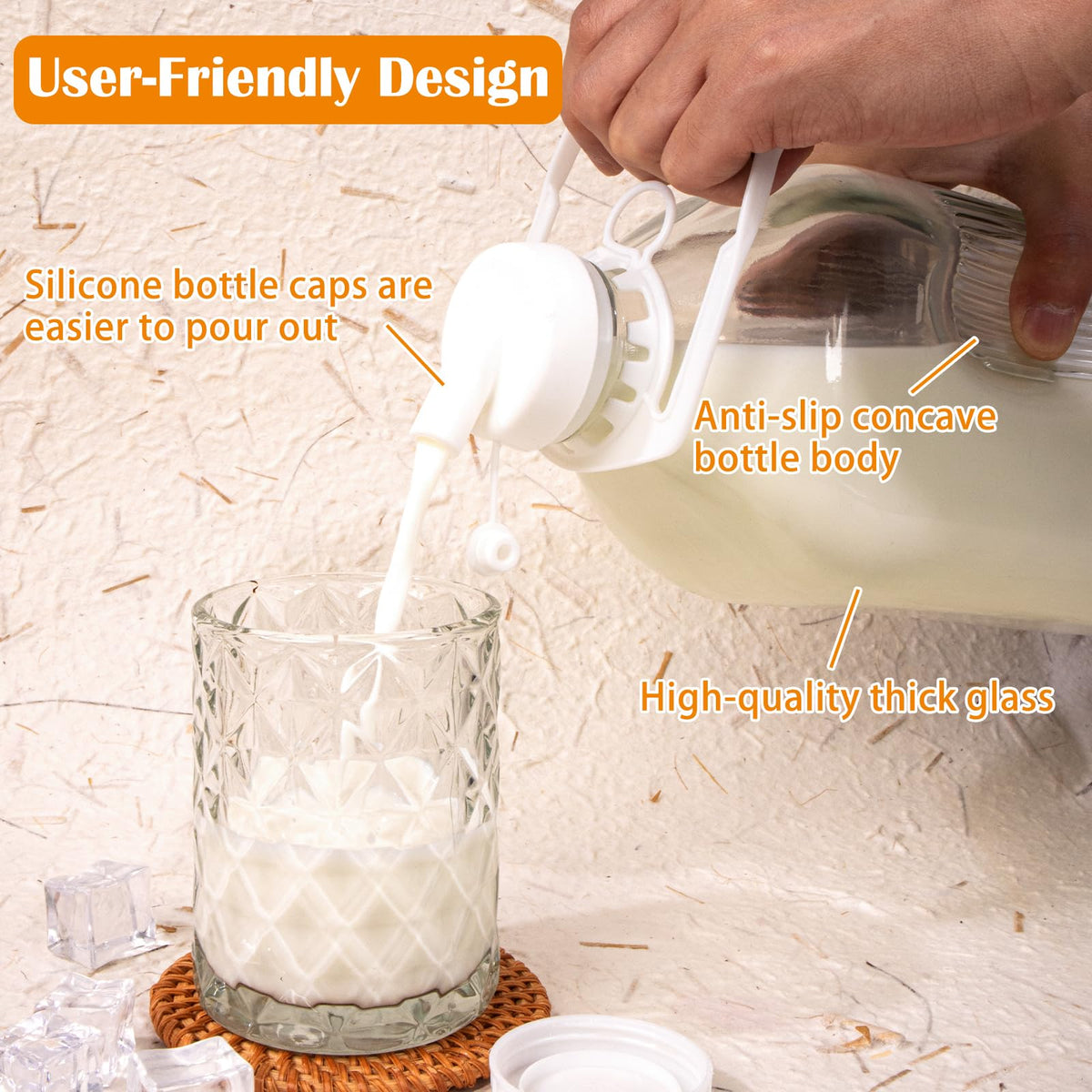 LOSANJI airtight lids seal freshness for 3+ days