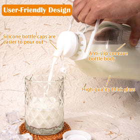 LOSANJI airtight lids seal freshness for 3+ days