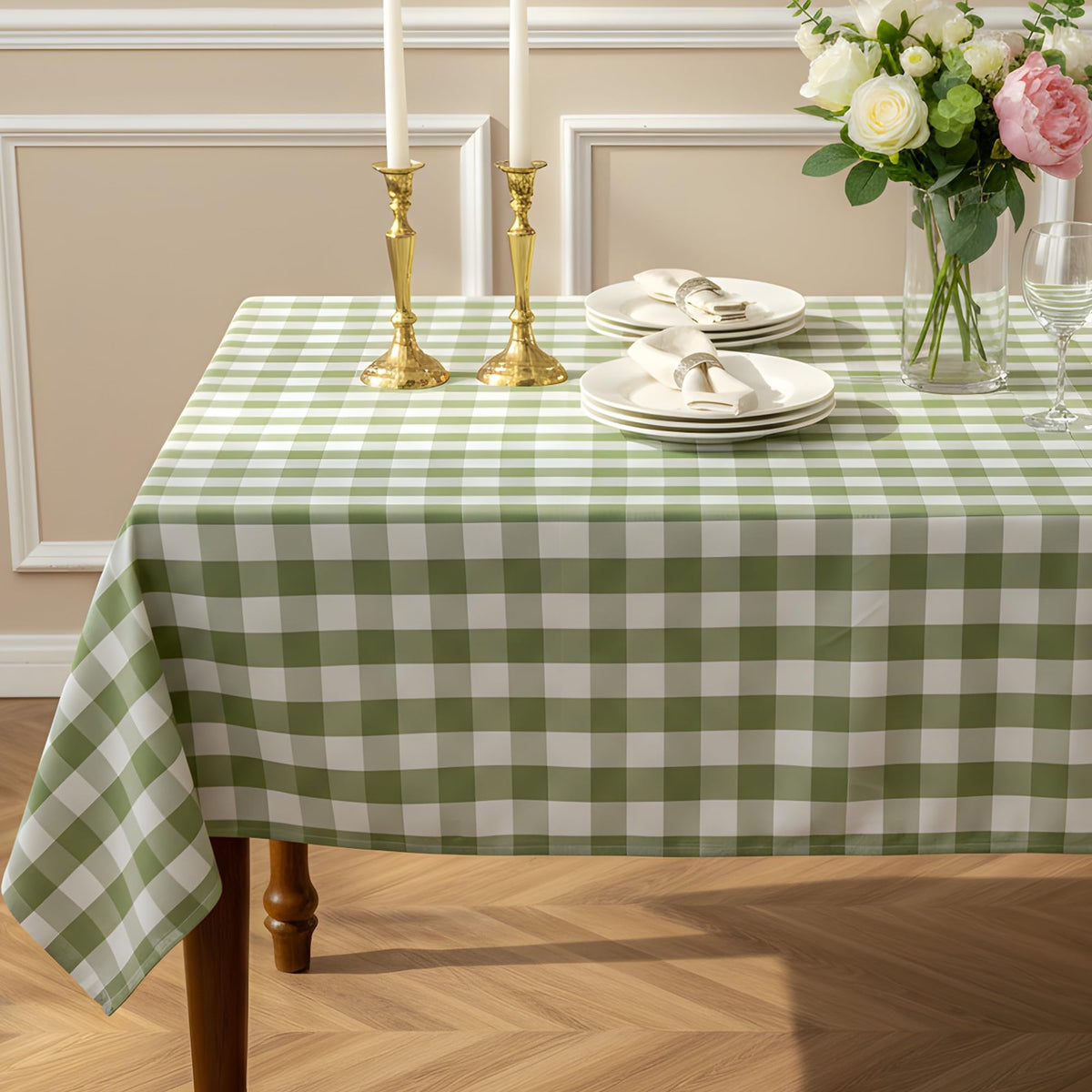 LOSIVISHE kitchen table protector to prevent stains during meals.