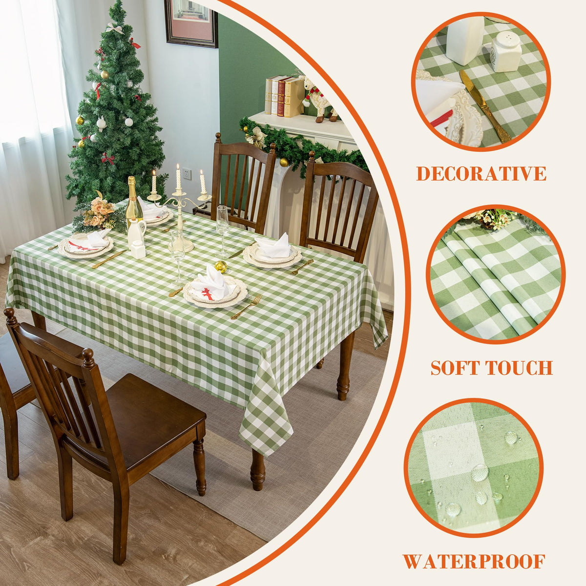 LOSIVISHE St Patrick's Day table decor for festive gatherings.